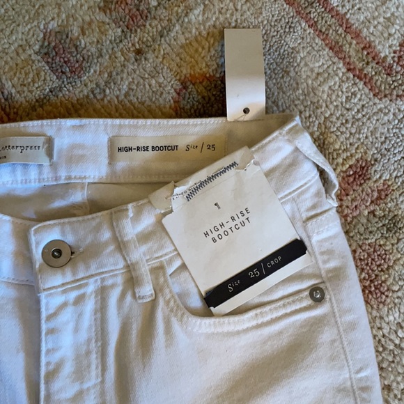 anthropologie high rise boot cut jeans - Picture 2 of 3